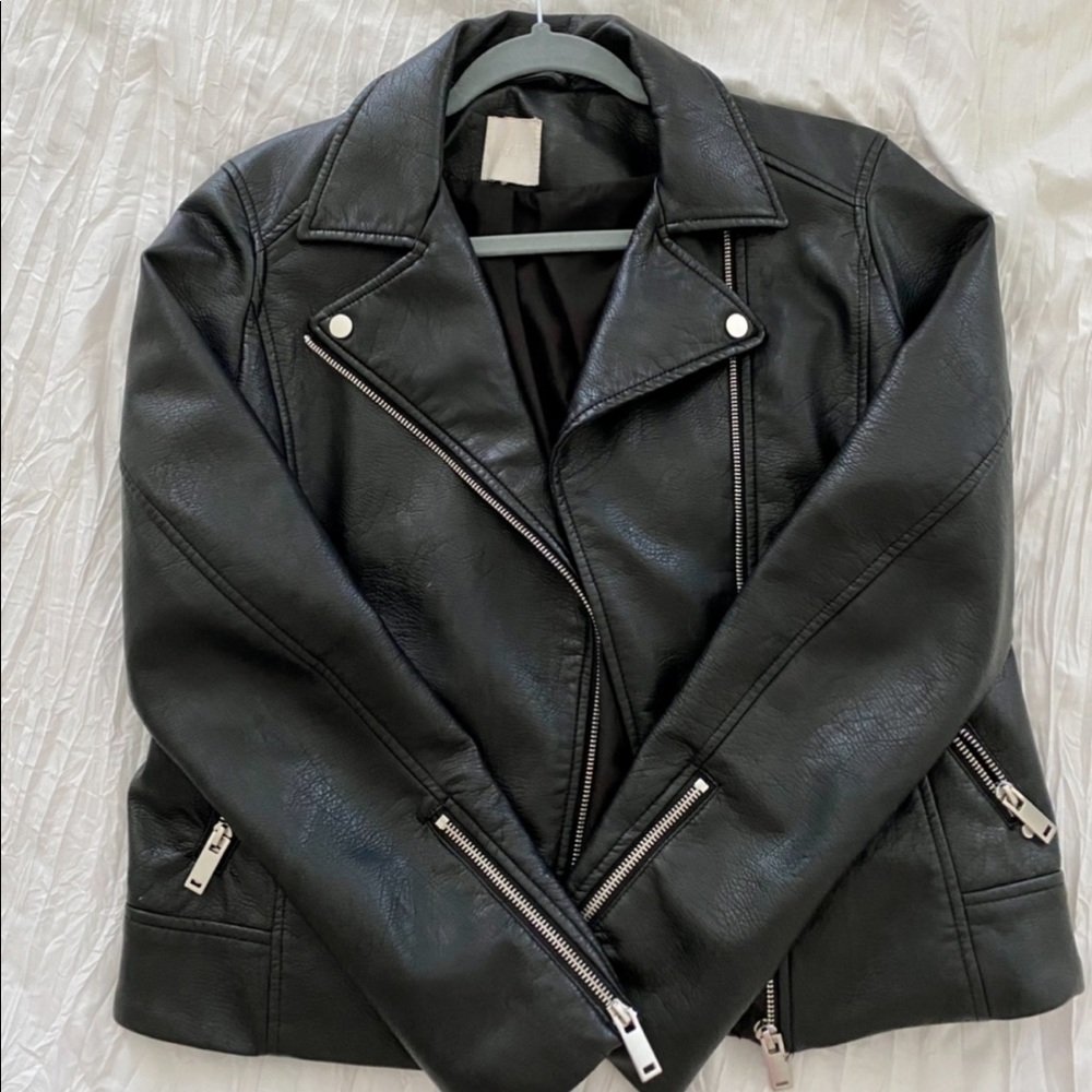 Vegan Leather Jacket